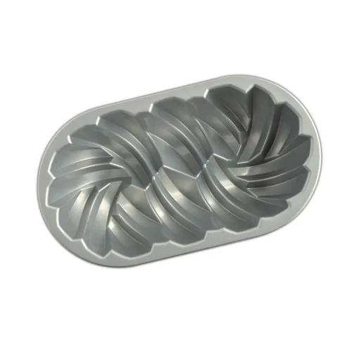 NordicWare Gold Braided Loaf Pan Hot