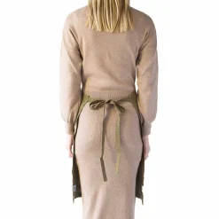 Linen Tales Olive Daily Linen Apron Sale