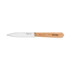 Opinel Essentials Beech Handle Serrated Knife N.113 Sale