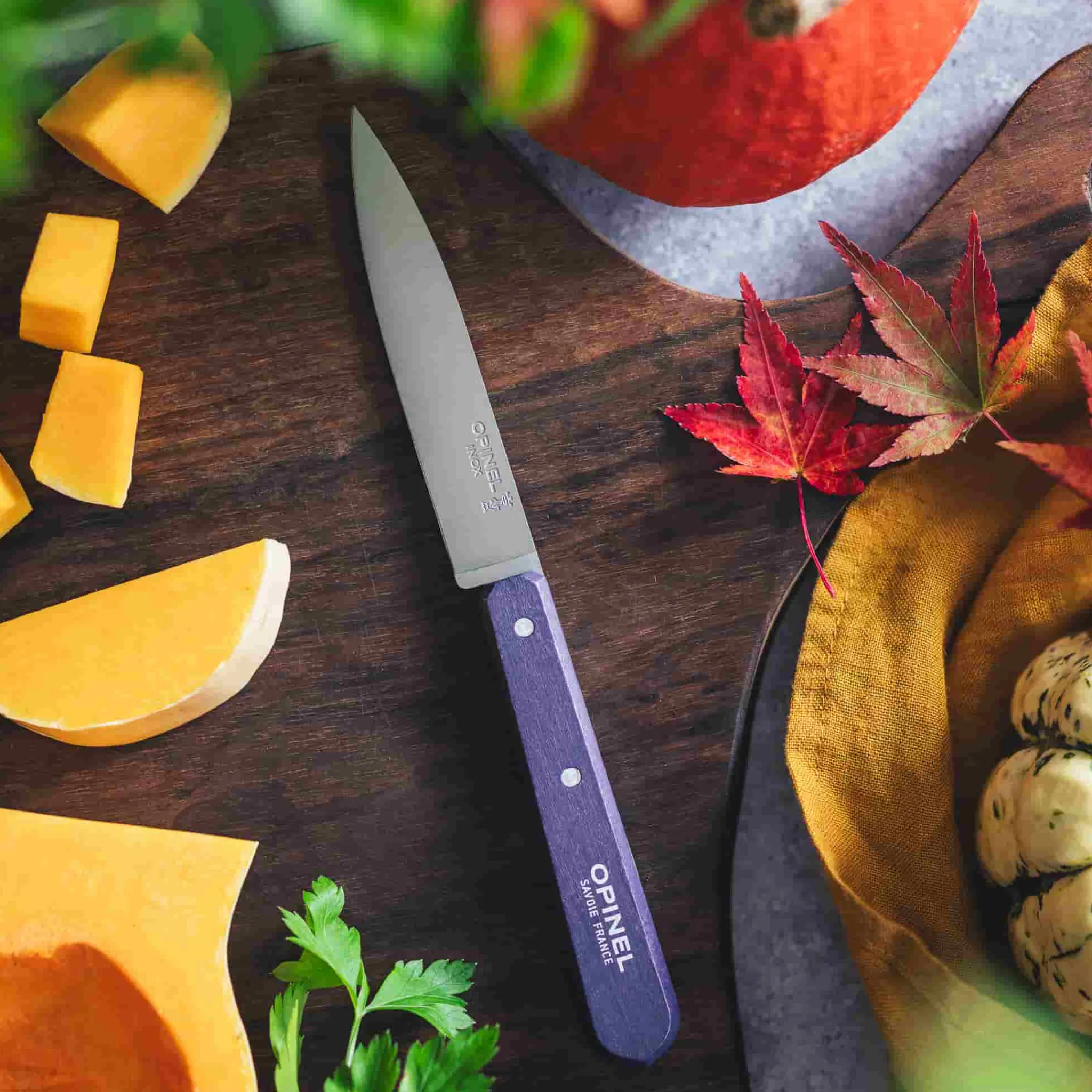 Opinel No 112 Violet Beechwood Handle Paring Knife, 10cm Discount