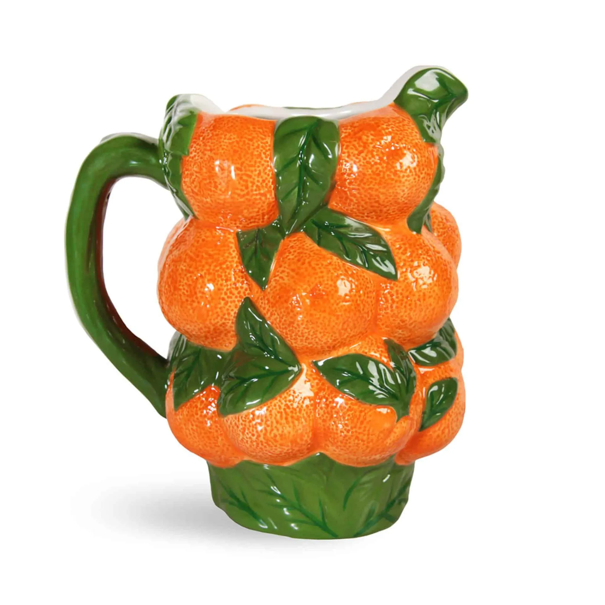 &Klevering Orange Ceramic Jug, 1.5 litres New
