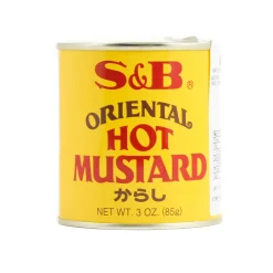 S&B Oriental Hot Mustard Powder, 85g