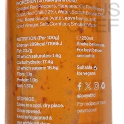 Payst Spicy Burnt Chilli Sauce, 250ml Clearance