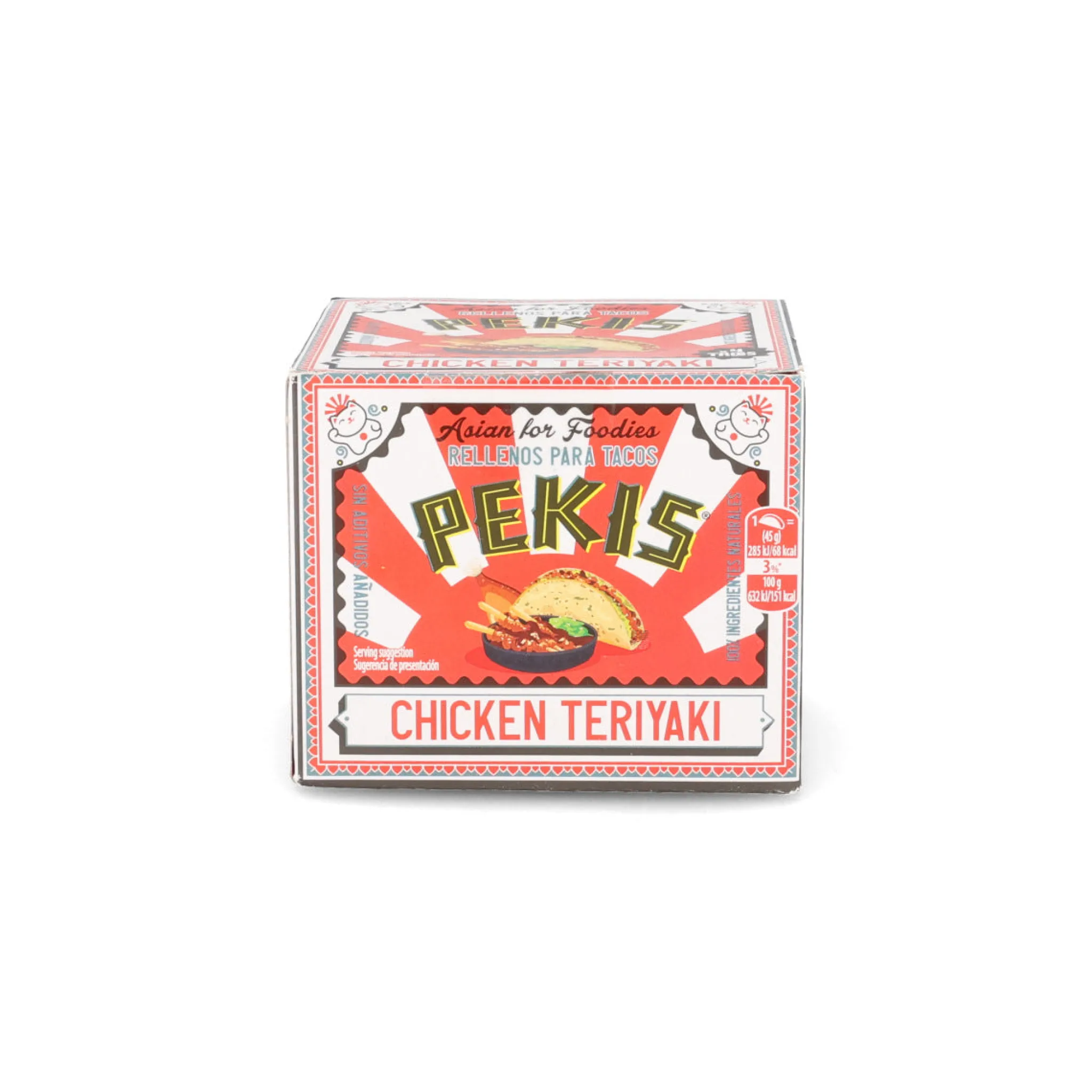 Pekis Pollo Teriyaki Taco Filler, 180g Hot