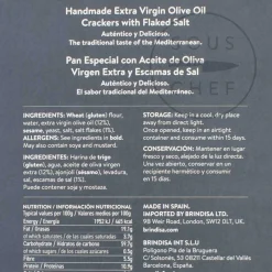 Perello Flaked Salt Olive Oil Reganas Crackers, 150g