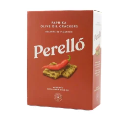 Perello Paprika Olive Oil Regana Crackers, 150g Hot