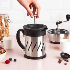 Peugeot Paris Press Coffee Mill and French Press, 15cm Discount