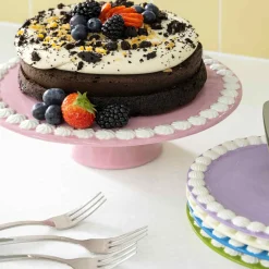 &Klevering Pink Cake Stand, 26cm Best