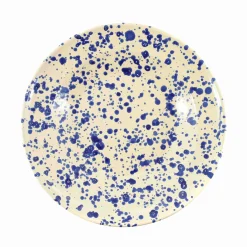 Puglia Handmade Puglia Blue Splatter Pasta Bowl, 29cm Sale