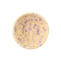 Puglia Handmade Puglia Lilac Splatter Bowl, 12cm Outlet