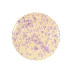 Puglia Handmade Puglia Lilac Splatter Side Plate, 19cm Online