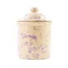 Puglia Handmade Puglia Lilac Splatter Storage Jar, 15cm Online