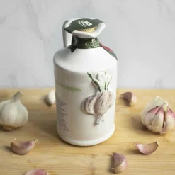 Galantino Puglian Olive Oil with Garlic in Terracotta Bottle, 250ml Sale
