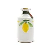 Galantino Puglian Olive Oil with Lemon in Terracotta Bottle, 250ml