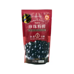 WuFuYuan Quick Cook Black Tapioca Pearls, 250g Discount