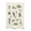 Quite Nice Clothing Herbs Organic Cotton Tea Towel Discount