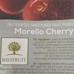 Ravifruit Morello Cherry Puree, 1 Litre Outlet
