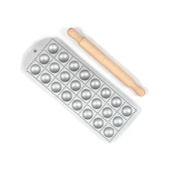 Italian Cookware Ravioli Tray - 24 Round Ravioli 40mm x 40mm Clearance