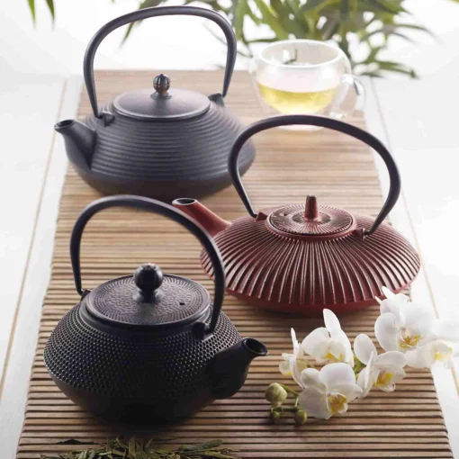La Cafetiere Red Cast Iron Teapot, 600ml Hot