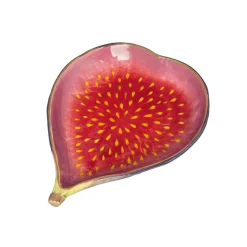 Rockett St George Fig Bowl with Gold Detail, 16x19cm Clearance