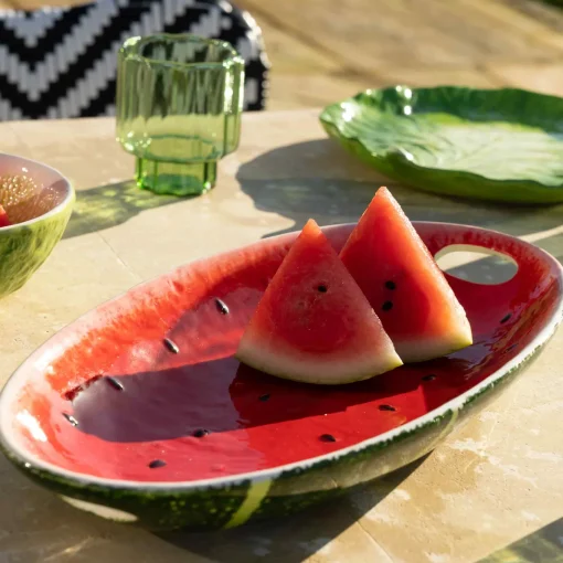 Rockett St George Watermelon Serving Plate, 36.5x18cm Clearance