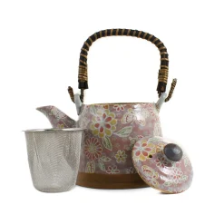 Kiji Stoneware & Ceramics Saku Pink Japanese Teapot Online
