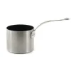 Samuel Groves Non-Stick Stainless Steel Straight Sided Milkpan, 14cm Hot