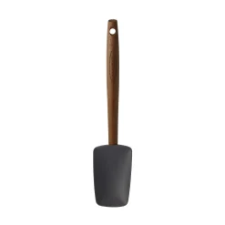 Scanpan Carbonized Ash & Silicone Spatula Spoon, 28cm Clearance