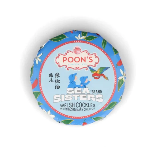 Sea Sisters x Poon's Limited Edition Welsh Cockles in Chilli Oil, 115g