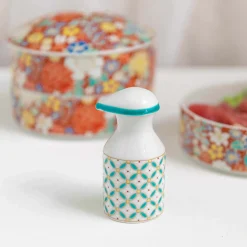 Seikou Porcelain Geometric Motif Soy Sauce Pourer Best