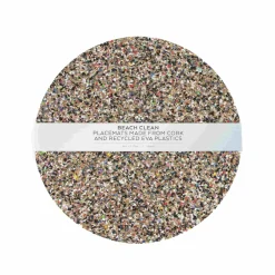 Liga Set of 4 Beach Clean Recycled Cork Round Placemats, 30cm Sale