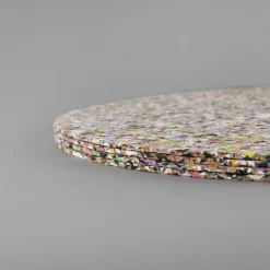 Liga Set of 4 Beach Clean Recycled Cork Round Placemats, 30cm Sale