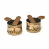 Cookut Set of 2 Raclettes, Gold Outlet