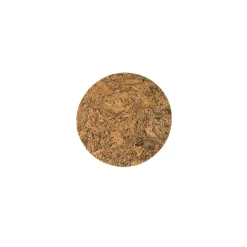 Liga Set of 4 Marbled Cork Round Coasters, 10cm New