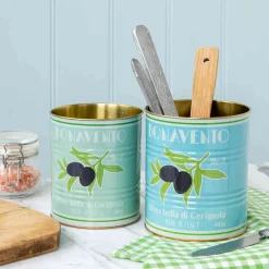 Rex London Set of 2 Olive Utensil Jars Outlet