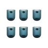 Bright Glassware Set of 6 Ribbed Blue Tumblers, 270ml Sale