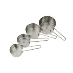 Apollo Set of 4 Stainless Steel Measuring Cups Clearance