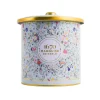 La Sablesienne Short Dated French Sable Biscuits in Sky Blue Floral Tin, 250g Online