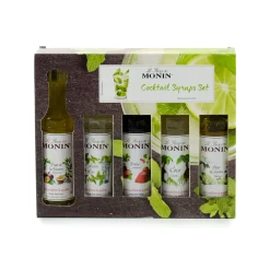 Monin Short Dated Cocktail Syrup Set, 5 x 50ml Discount