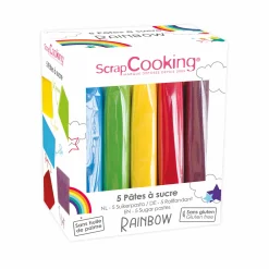 Carambelle Short Dated Scrap Cooking Set of 5 Assorted Sugar Pastes New