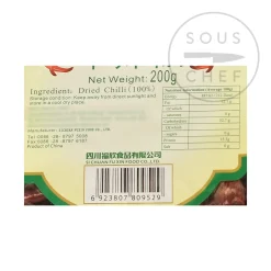 Sichuan Gao Fu Ji Food Co Sichuan Long Dried Chilli, 200g Online