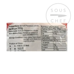 Brotherhood Sichuan Pepper, 100g Best