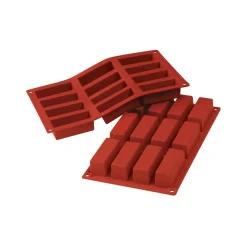 Silikomart Silicone Mini Loaf Cake Mould, 12 Holes Online