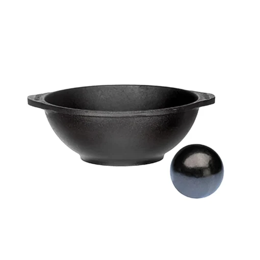 Skeppshult Cast Iron Mustard Seed Grinder & Cast Iron Bowl, 21 cm Clearance