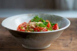 Kiji Stoneware & Ceramics Small Yukishino Ramen Bowl, 19.5cm Hot