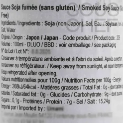 IGETA SOY SAUCE Smoked Soy Sauce, 100ml New