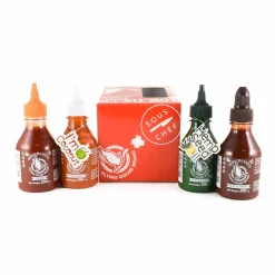 Flying Goose Sous Chef x Sriracha Box Set, 4 x 200ml Online