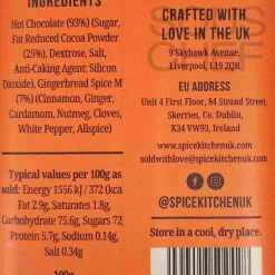 Spice Kitchen Gingerbread Hot Chocolate, 100g Discount