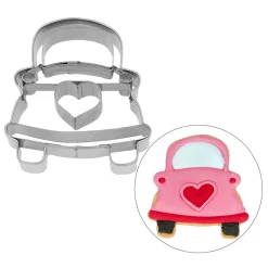 Birkmann Stainless Steel Wedding Car Cookie Cutter, 6cm New