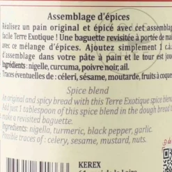 Terre Exotique Baker Spice Blend, 80g Outlet